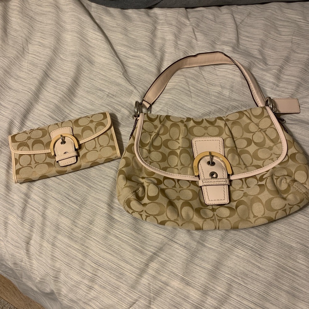 Authentic Vintage Coach Bag and Wallet